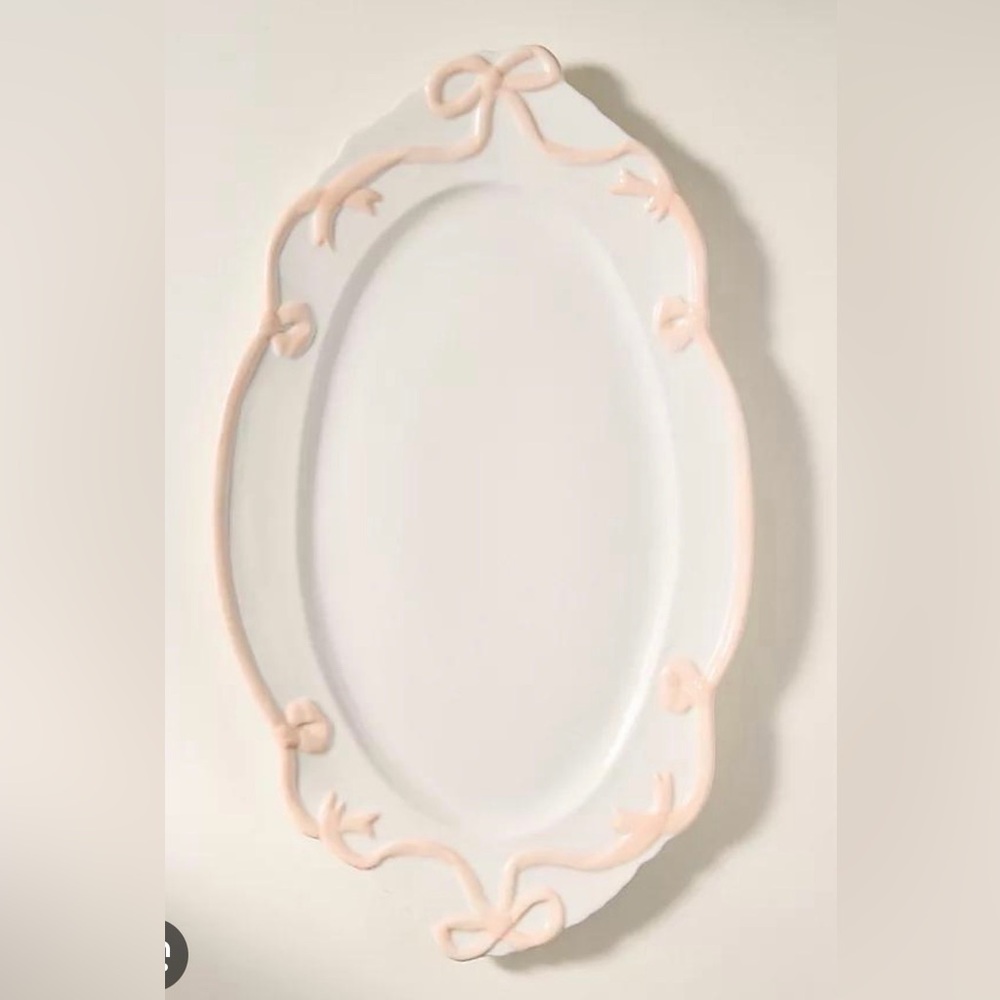 Anthropologie Benedita stoneware serving platter! NEW!